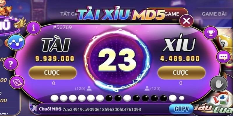 Tài Xỉu MD5 đảm bảo minh bạch