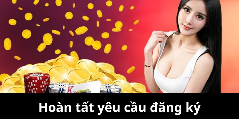 Hoàn tất hoạt động mở tài khoản tại 33win